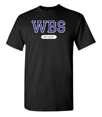 West Bedford School - Black WBS T-Shirt