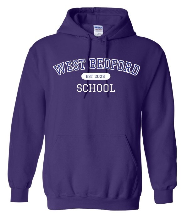 West Bedford School - Purple West Bedford School Hoodie