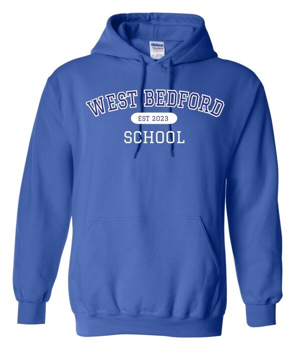 West Bedford School - Royal Blue West Bedford School Hoodie