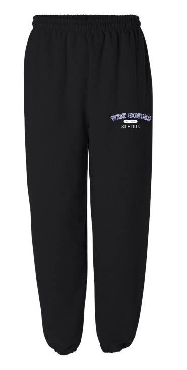 West Bedford School - Black West Bedford School Sweatpants