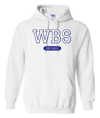 West Bedford School - White WSB Hoodie