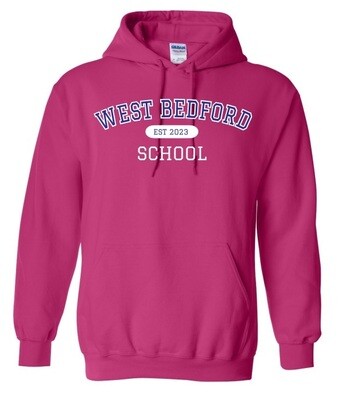 West Bedford School - Pink West Bedford School Hoodie