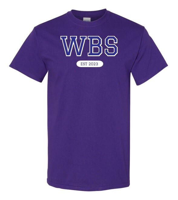 West Bedford School - Purple WBS T-Shirt