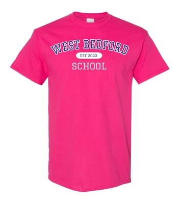 West Bedford School - Pink West Bedford School T-Shirt