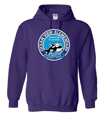 Ocean View Elementary School - Purple Hoodie