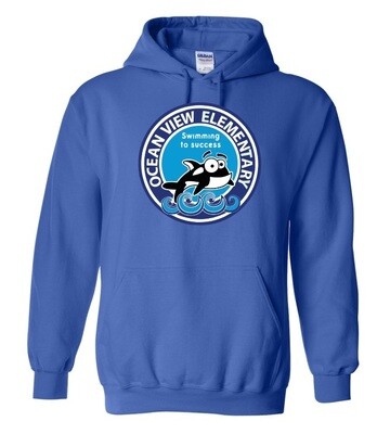 Ocean View Elementary School - Royal Blue Hoodie