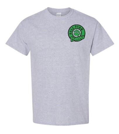 Bell Park Academic Centre - Sport Grey Bell Park Bears T-Shirt (Left Chest)