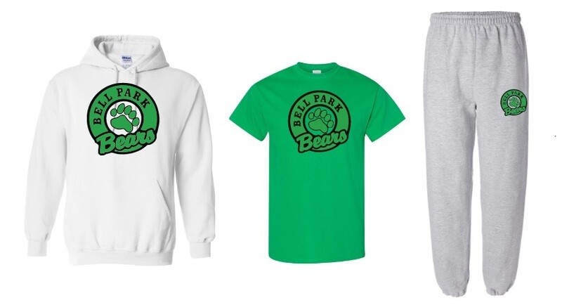 Bell Park Academic Centre - Bell Park Bears Bundle (Hoodie, Cotton T-Shirt &amp; Sweatpants)