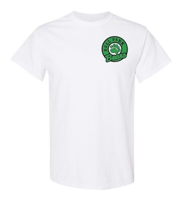 Bell Park Academic Centre - White Bell Park Bears T-Shirt (Left Chest)