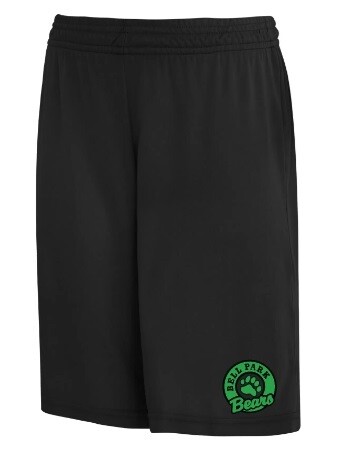 Bell Park Academic Centre - Black Bell Park Bears Shorts (Original Logo)