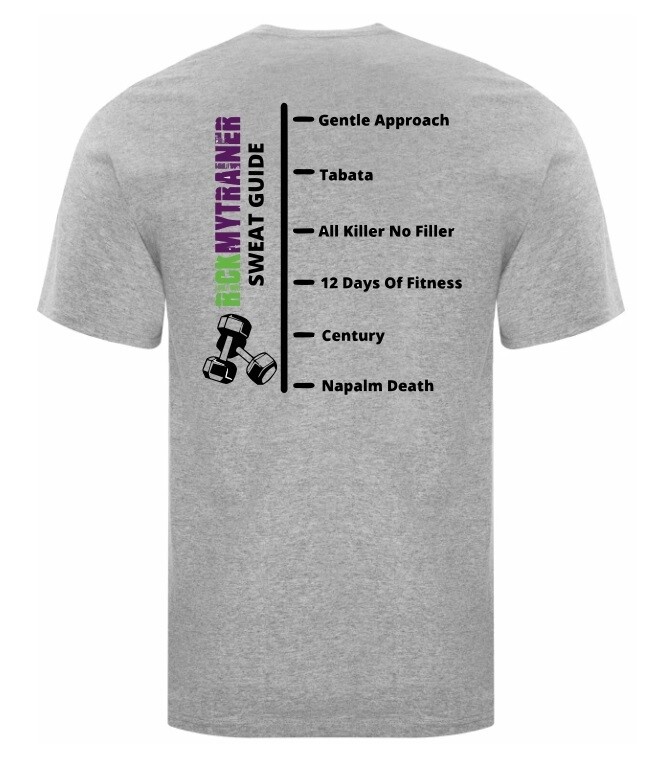 RickMyTrainer - RickMyTrainer Sweat Guide Cotton T-Shirt