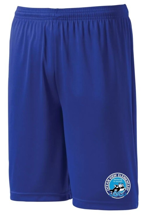 Ocean View Elementary School - Royal Blue Shorts