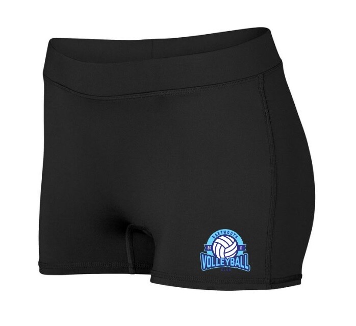 Dartmouth Volleyball Club  - Black Dartmouth Volleyball Club Logo Shorts