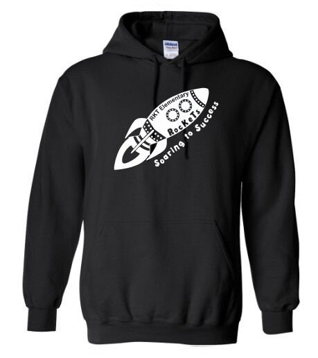 RKT Elementary School - Black RKT Logo Hoodie