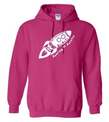 RKT Elementary School - Pink RKT Logo Hoodie
