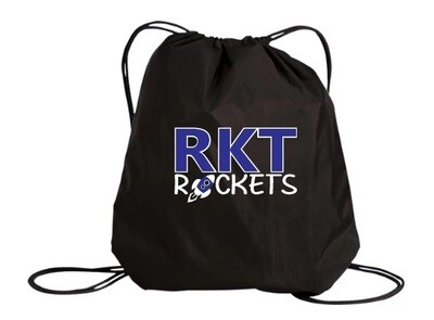 RKT Elementary School - Black RKT Rockets Cinch Bag