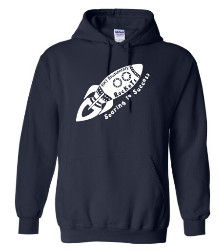 RKT Elementary School - Navy RKT Logo Hoodie