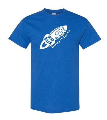 RKT Elementary School - Royal Blue RKT Logo T-Shirt