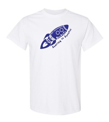 RKT Elementary School - White RKT Logo T-Shirt