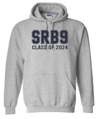 Sir Robert Borden Junior High - Sport Grey Class of 2024 Hoodie