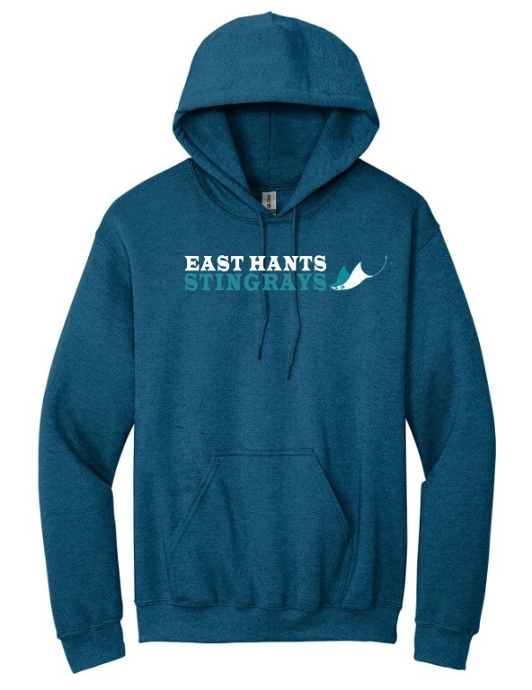 East Hants Stingrays - Antique Sapphire East Hants Stingrays Hoodie (Full Chest)