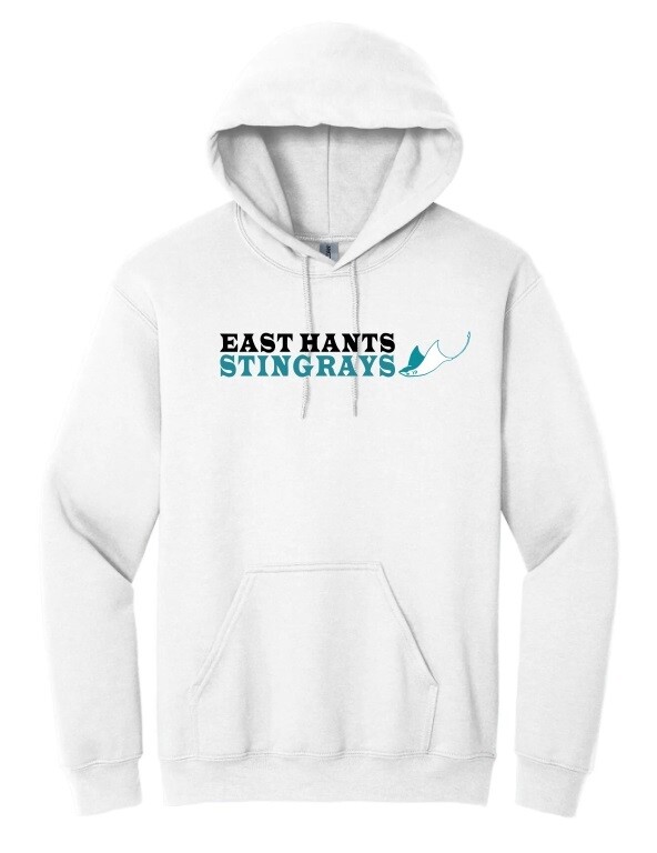 East Hants Stingrays - White East Hants Stingrays Hoodie (Full Chest)