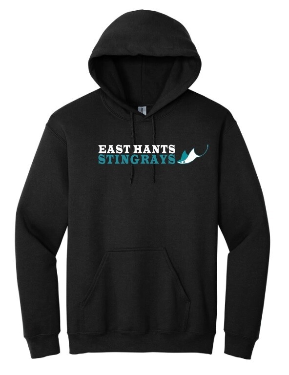 East Hants Stingrays - Black East Hants Stingrays Hoodie (Full Chest)
