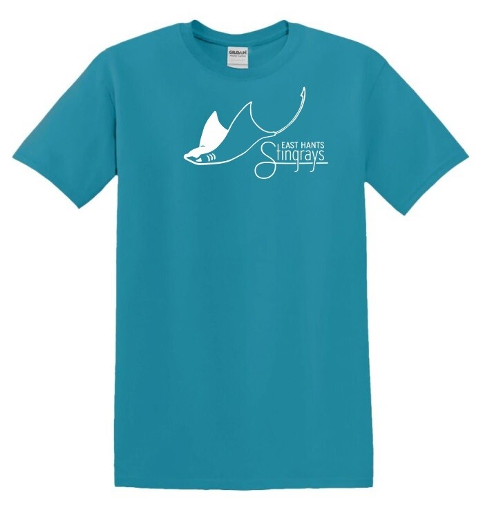 East Hants Stingrays  - Tropical Blue Stingrays T-Shirt (Full Chest)
