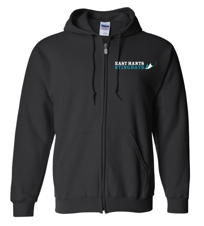 East Hants Stingrays - Black East Hants Stingrays Zip Hoodie