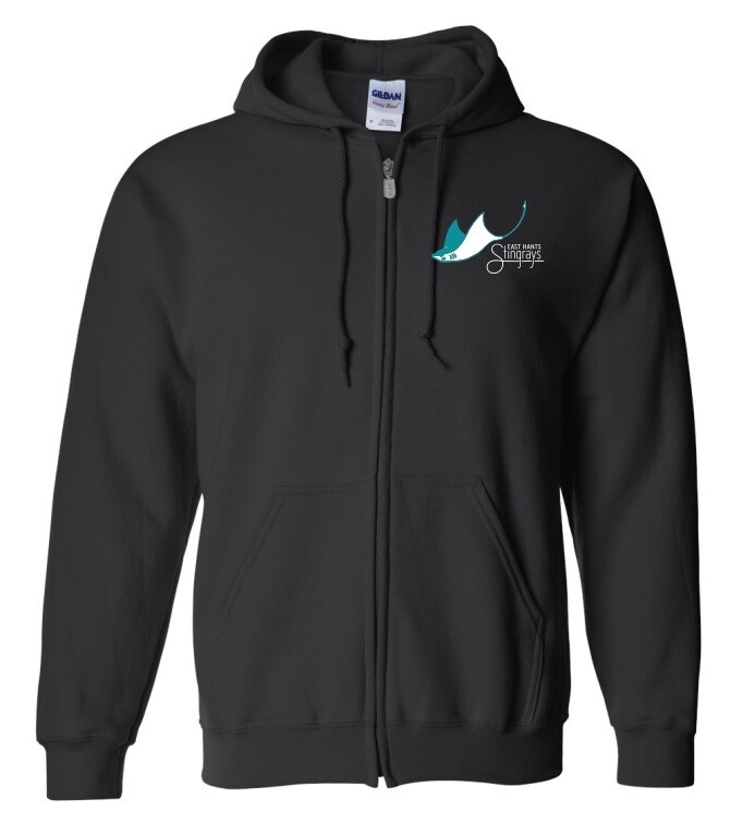 East Hants Stingrays - Black Stingrays Zip Hoodie