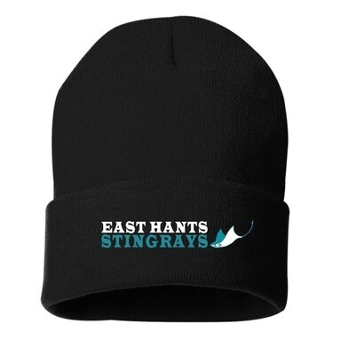 East Hants Stingrays - Black East Hants Stingrays Cuff Beanie