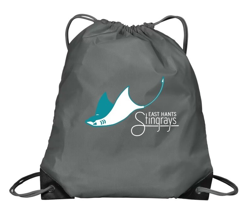 East Hants Stingrays - Coal Grey Stingrays Cinch Bag