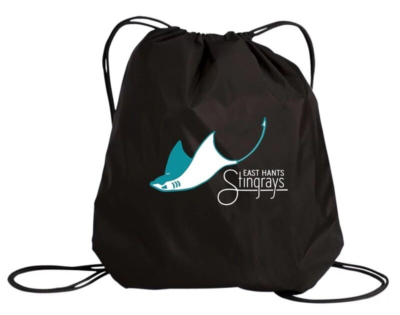 East Hants Stingrays - Black Stingrays Cinch Bag