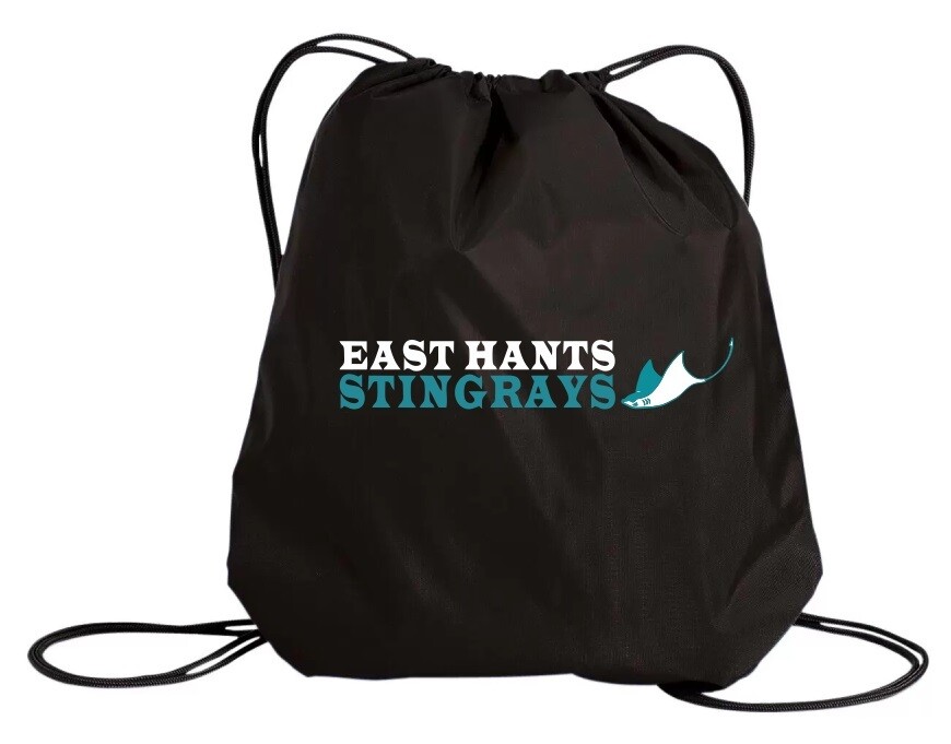 East Hants Stingrays - Black East Hants Stingrays Cinch Bag