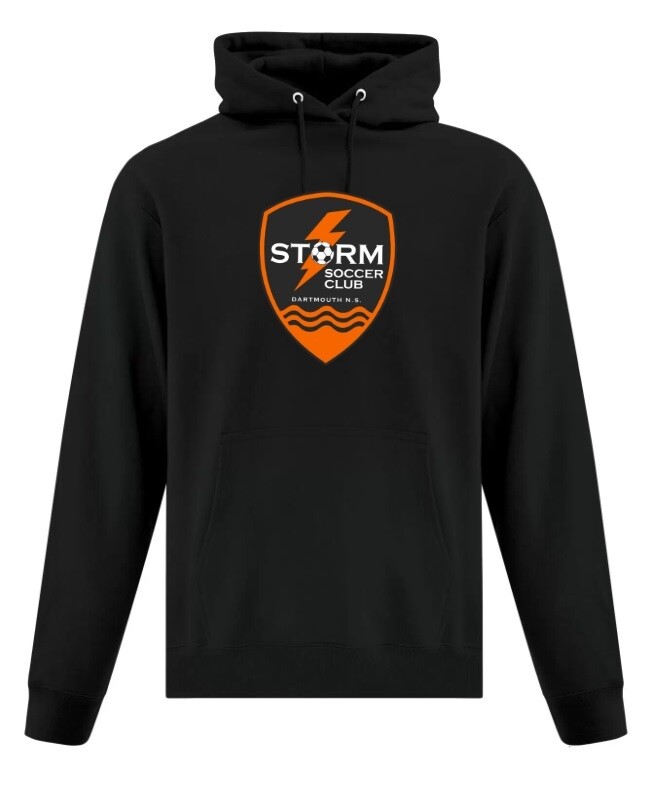 Storm Soccer Club - Black Storm Soccer Logo Hoodie (Full Chest)