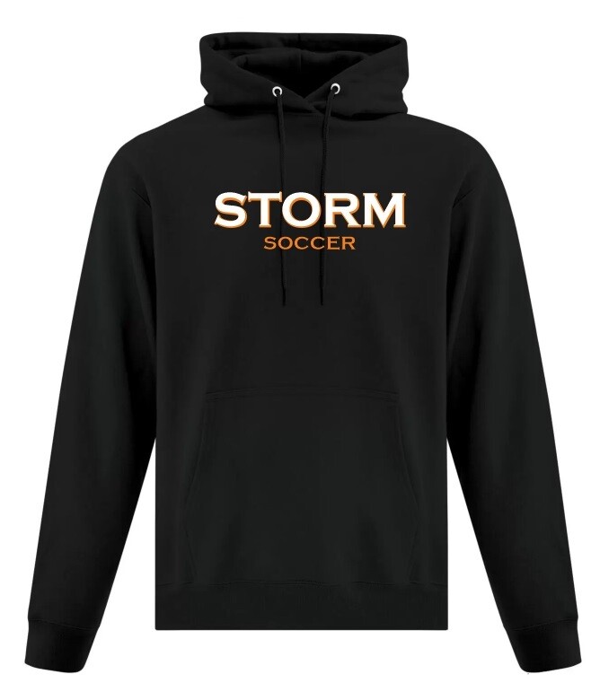 Storm Soccer Club - Black &quot;Storm&quot; Hoodie (Full Chest)