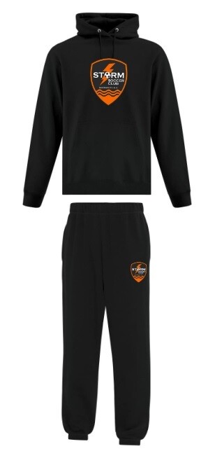 Storm Soccer Club - Storm Soccer Logo Full Chest Sweatsuit (Hoodie &amp; Sweatpants)
