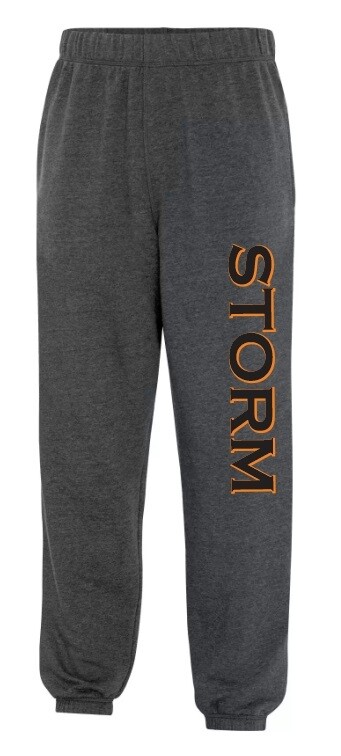 Storm Soccer Club - Dark Heather Grey &quot;Storm&quot; Sweatpants
