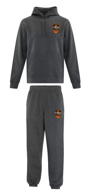 Storm Soccer Club - Storm Soccer Logo Left Chest Sweatsuit (Hoodie &amp; Sweatpants)