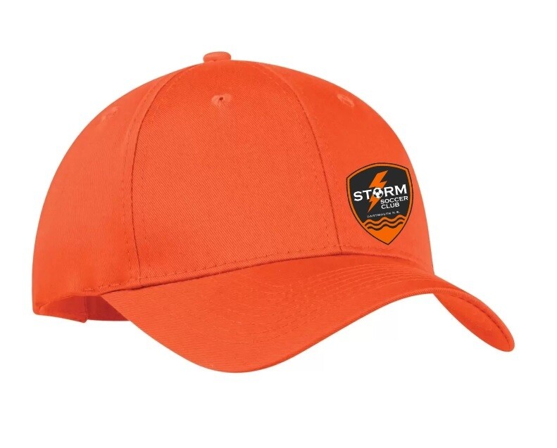 Storm Soccer Club - Orange Storm Soccer Logo Cap
