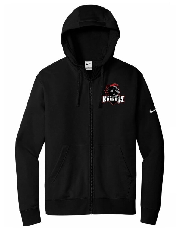 Millwood High - Black Millwood High Logo Nike Zip Hoodie