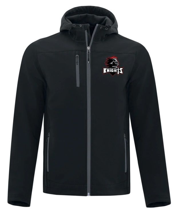 Millwood High - Black Millwood High Logo Soft Shell Jacket