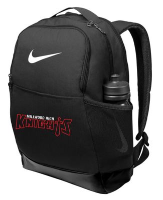 Millwood High - Black Millwood High Knights Nike Backpack