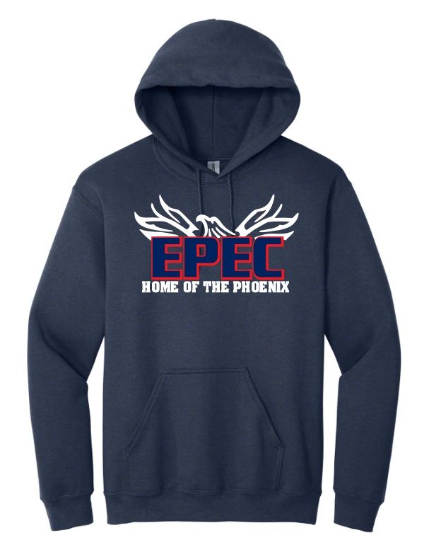 Eastern Passage Education Centre - Navy EPEC Home of the Phoenix Hoodie (Full Chest)