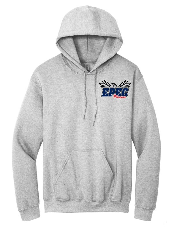 Eastern Passage Education Centre - Sport Grey EPEC Logo Hoodie (Left  Chest)