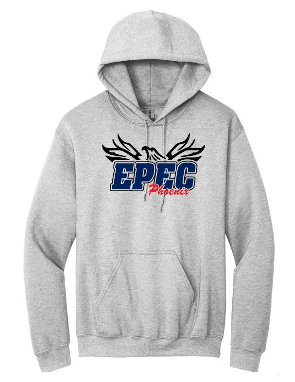 Eastern Passage Education Centre - Sport Grey EPEC Logo Hoodie (Full Chest)