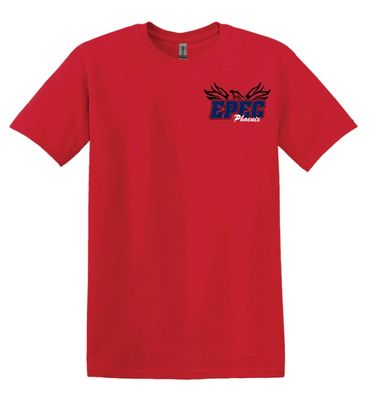 Eastern Passage Education Centre - Red EPEC Logo T-Shirt (Left Chest Logo)