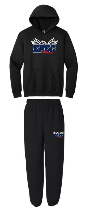 Eastern Passage Education Centre - Black EPEC Sweatsuit (Hoodie &amp; Sweatpants)