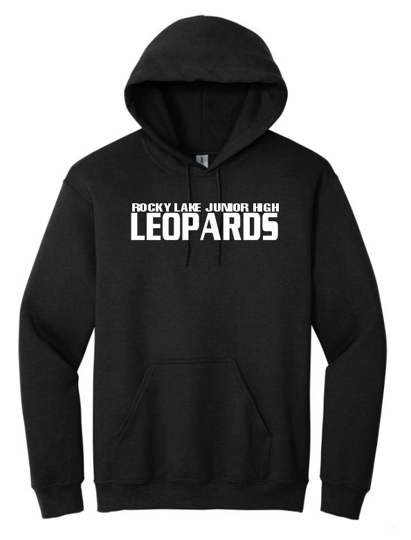 Rocky Lake Junior High -  Black Leopards Hoodie