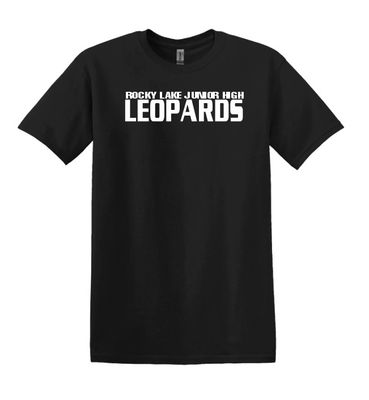 Rocky Lake Junior High - Black Leopards T-Shirt